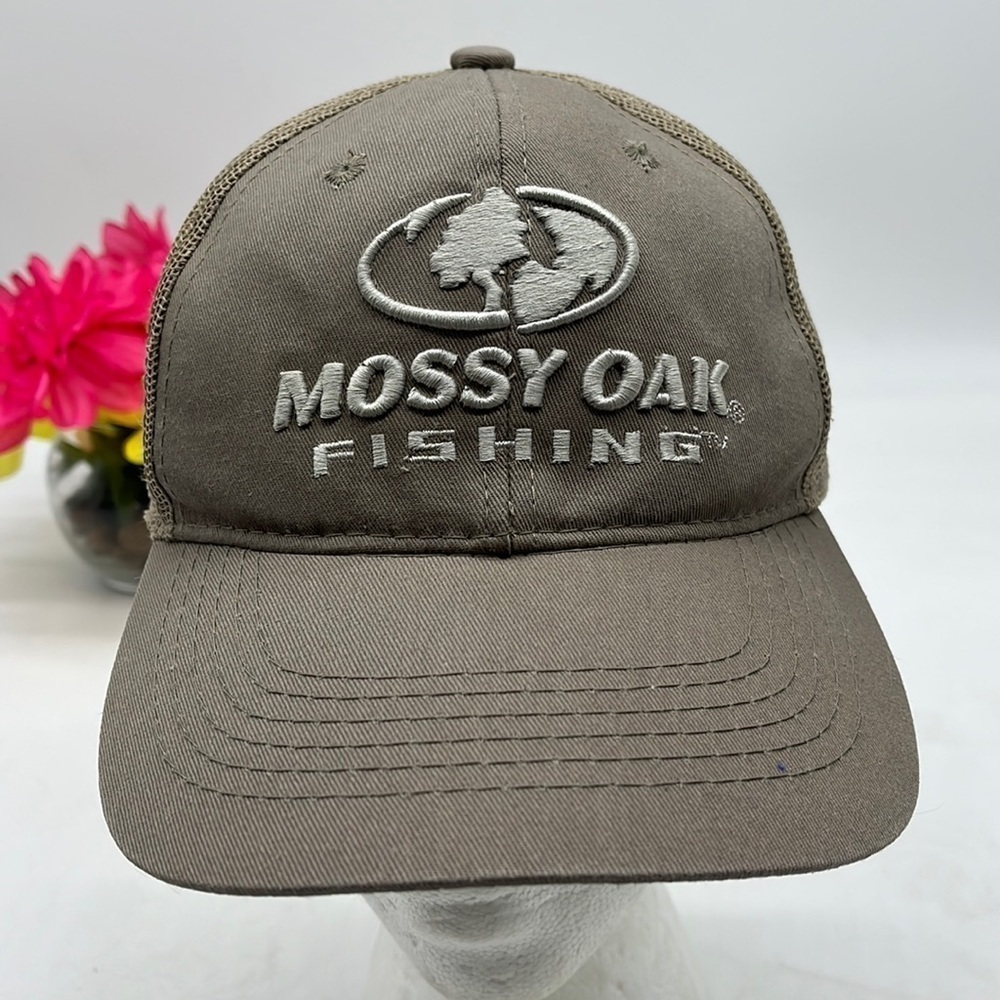Mossy Oak Fishing Tan Hat Adjustable HT3343B
